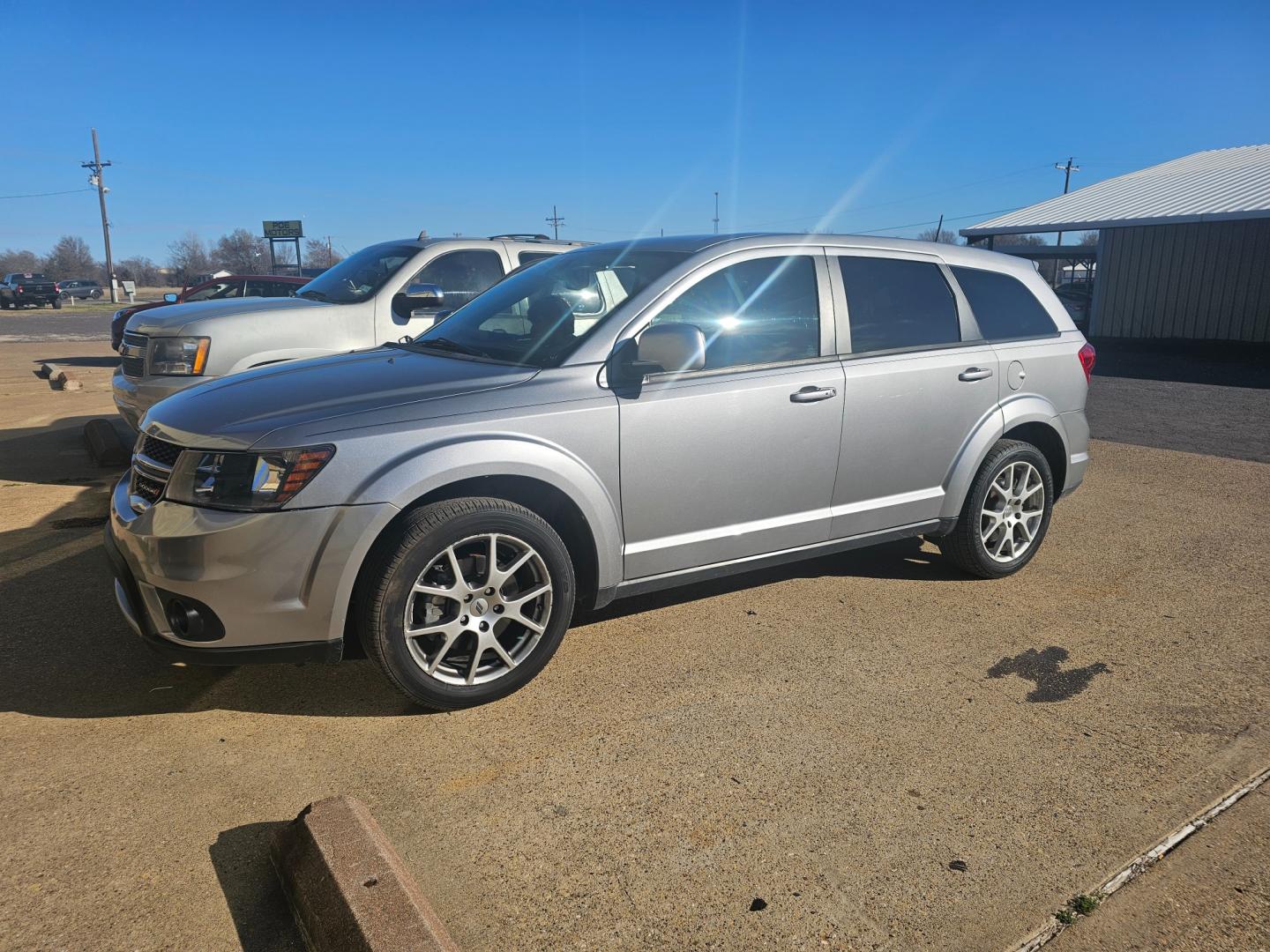 2019 SILVER Dodge Journey GT (3C4PDCEG5KT) with an 3.6L V6 DOHC 24V engine, 6A transmission, located at 533 S Seven Points BLVD, Seven Points, TX, 75143, (430) 255-4030, 32.313999, -96.209351 - Photo#0